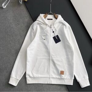 Elegant White Bomber Jacket with Hood